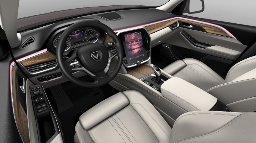 Đánh giá xe VinFast LUX SA2.0: Khoang nội thất sang trọng, chất lượng cao...