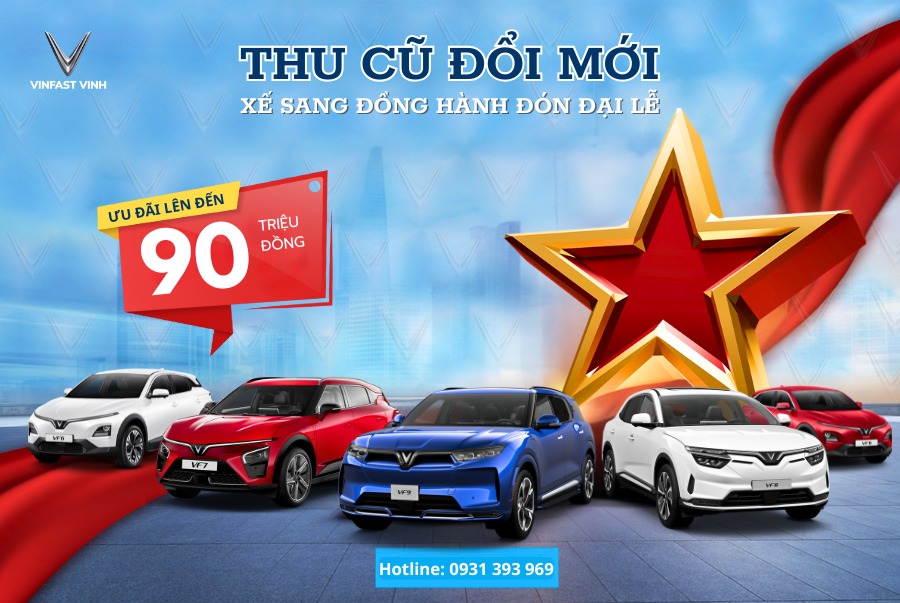 Thu cũ đổi mới xe điện VinFast