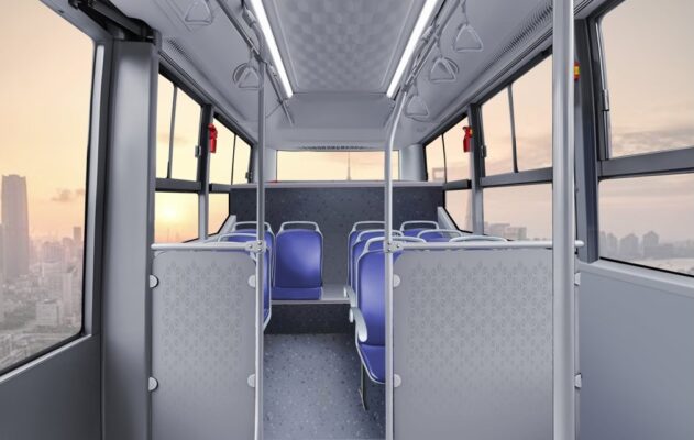 Nội thất xe bus điện cỡ nhỏ