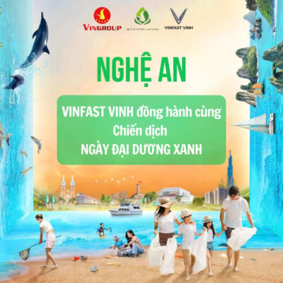 VinFast Vinh đồng hành cùng Chiến dịch “Ngày Đại dương Xanh” – Chung tay vì một hành tinh bền vững